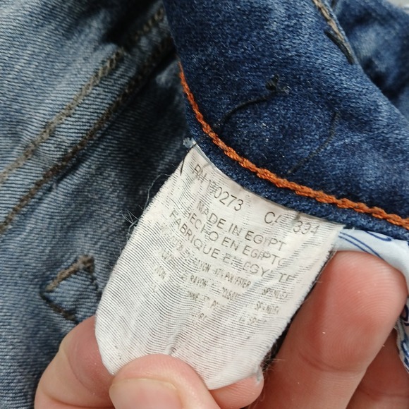 Lee‎ Modern Series Bootcut Jeans Womens 29x28.5 Blue Denim Cotton Curvy Mid Rise - Picture 4 of 10